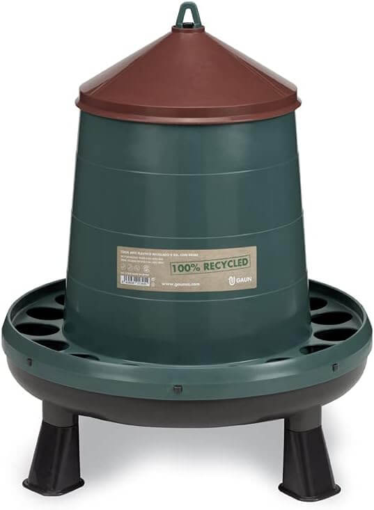 Gaun Futterautomat aus recyceltem Kunststoff für Hühner