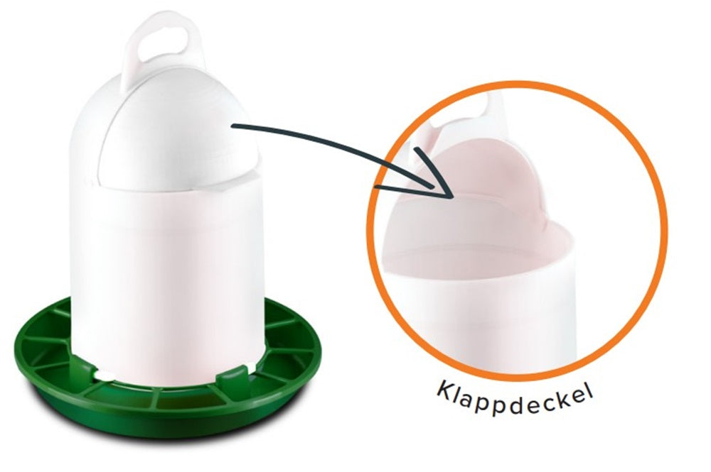 Futterautomat mit Klappdeckel