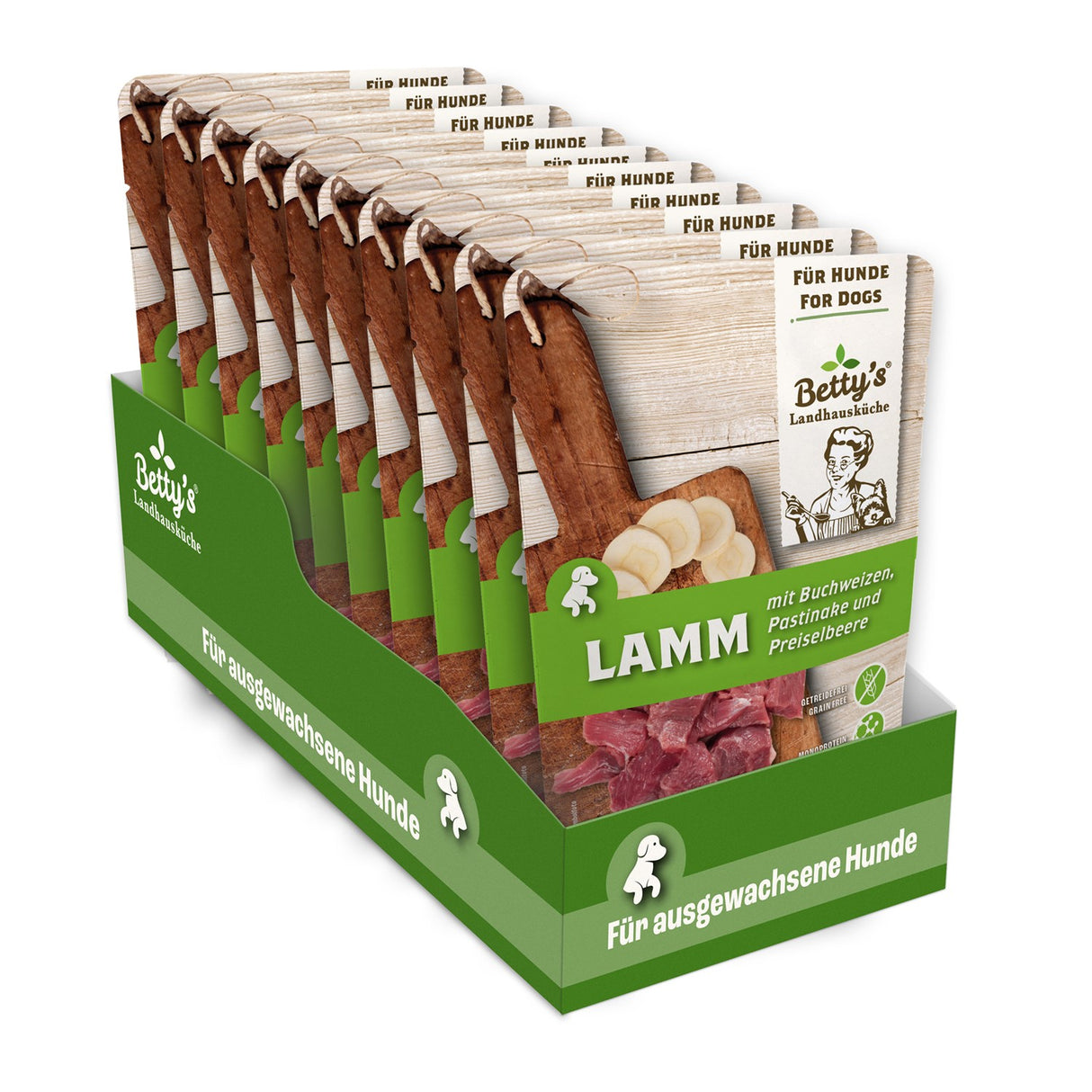 Betty’s Landhausküche Hund Frischebeutel Lamm mit Buchweizen