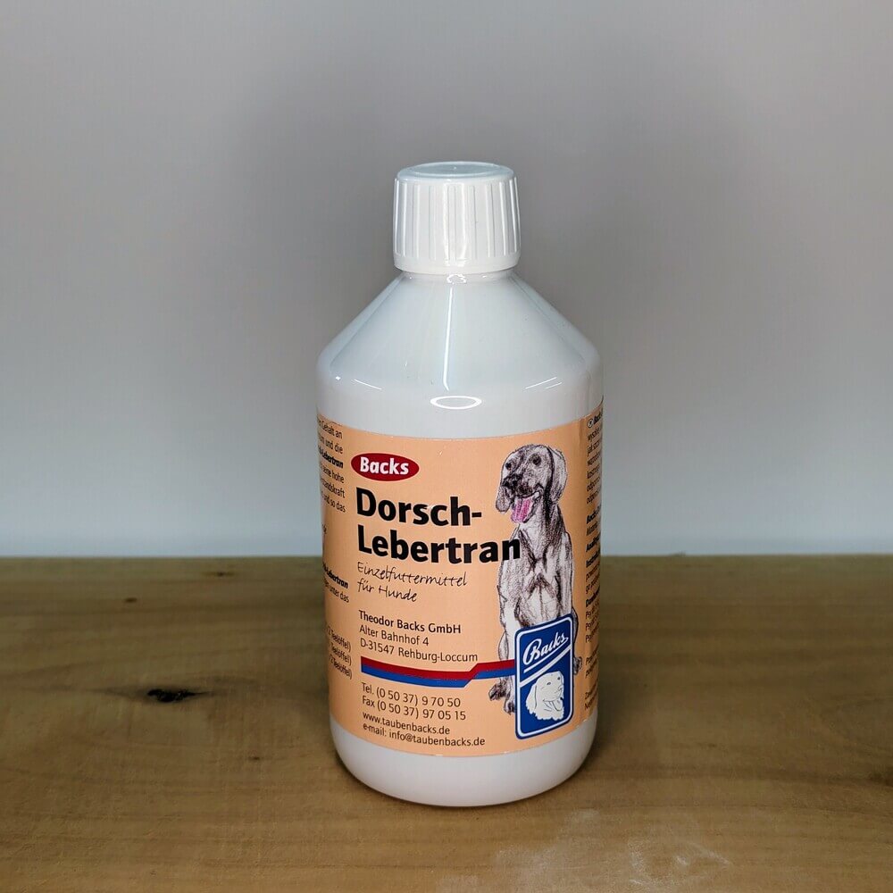Lebertran für Hunde