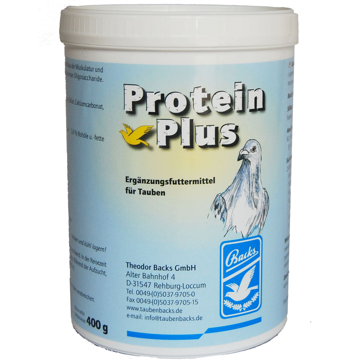 Proteinpulver für Tauben
