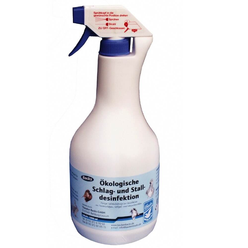 Backs Ökologische Schlag- und Stalldesinfektion