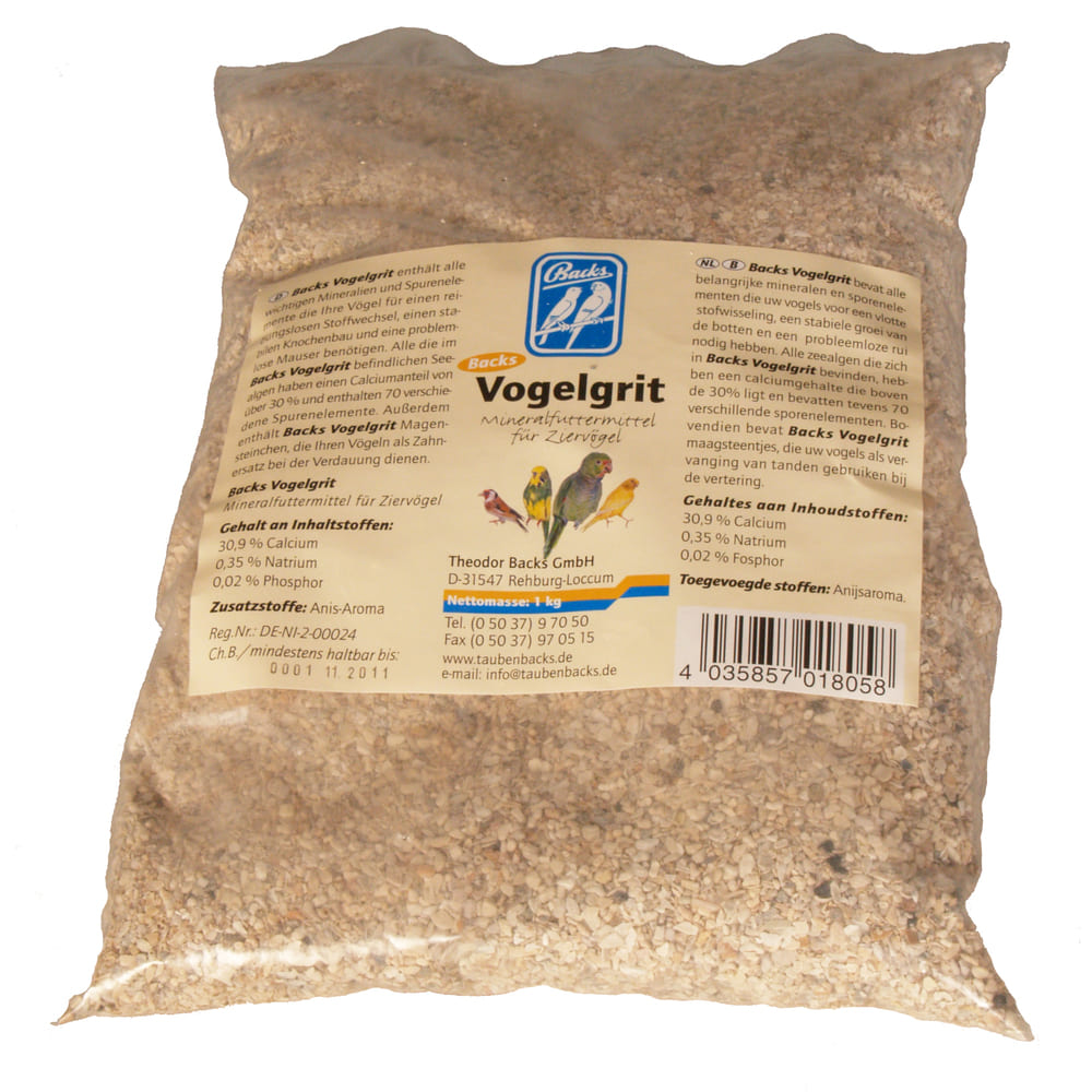 Backs Vogelgrit mit Seealgen