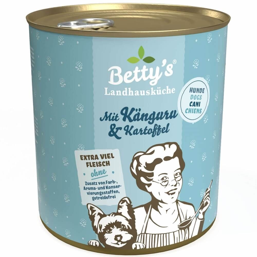 Landhausküche Hunde mit Geflügel Känguru und Kartoffel