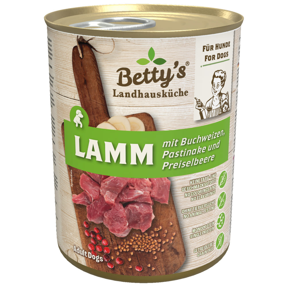 Bettys Komplettmenü Lamm mit Buchweizen 400g