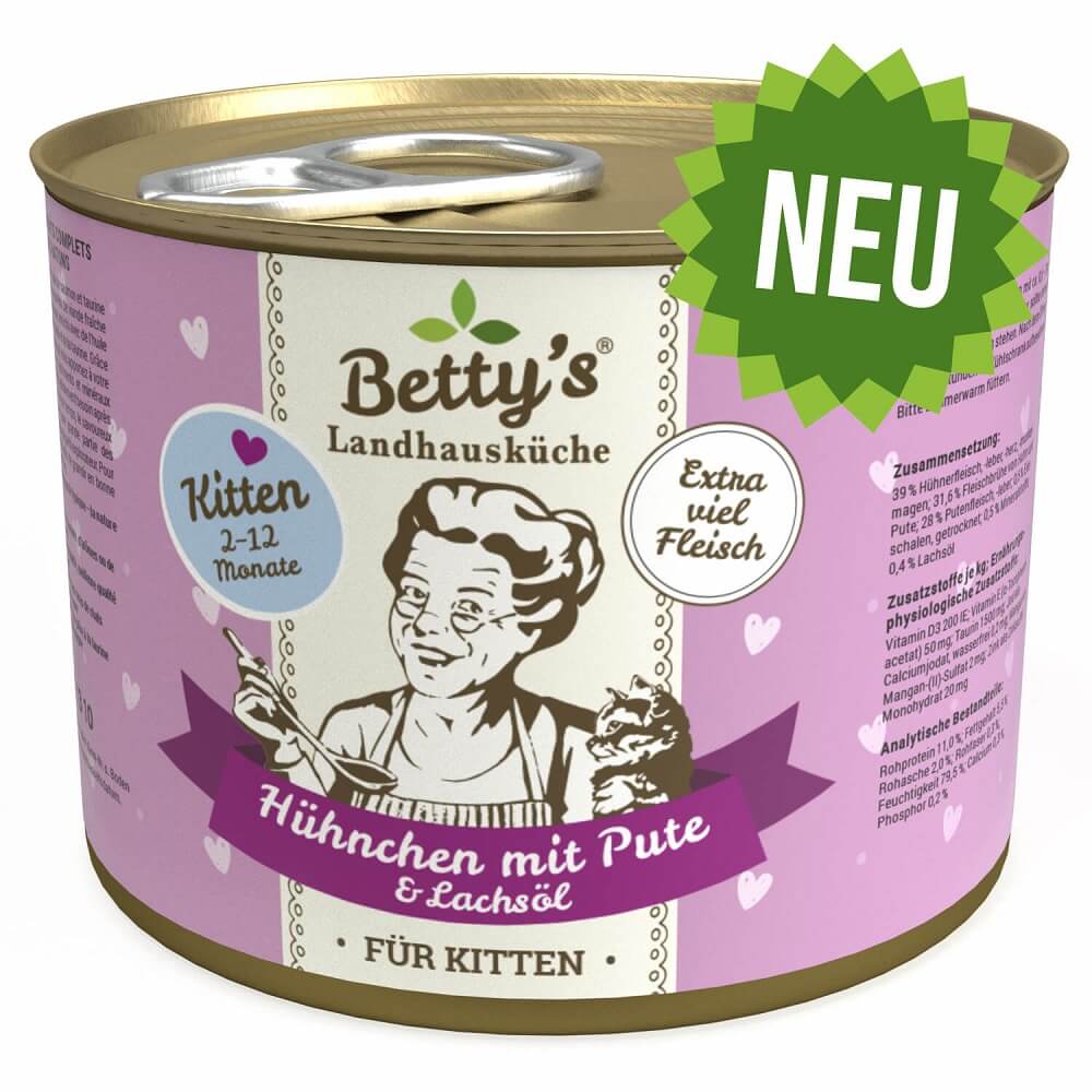 Landhausküche Kitten Hühnchen und Pute