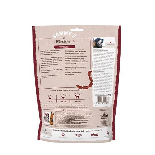 Sammy's Hundesnacks - Würstchen Wasserbüffel