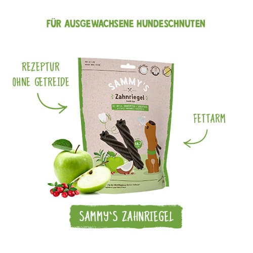 Sammy's Hundesnacks - Zahnriegel getreidefrei