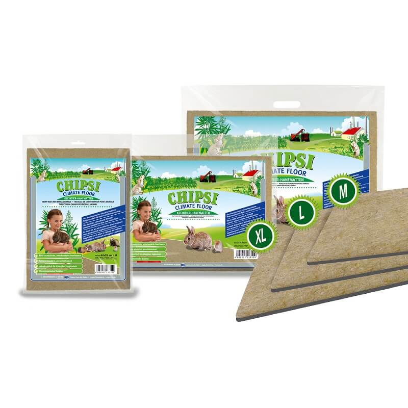 Hanfmatten für Kaninchen und Nager