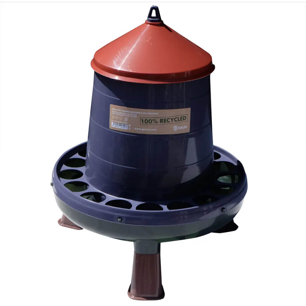 Gaun Futterautomat aus recyceltem Kunststoff für Hühner