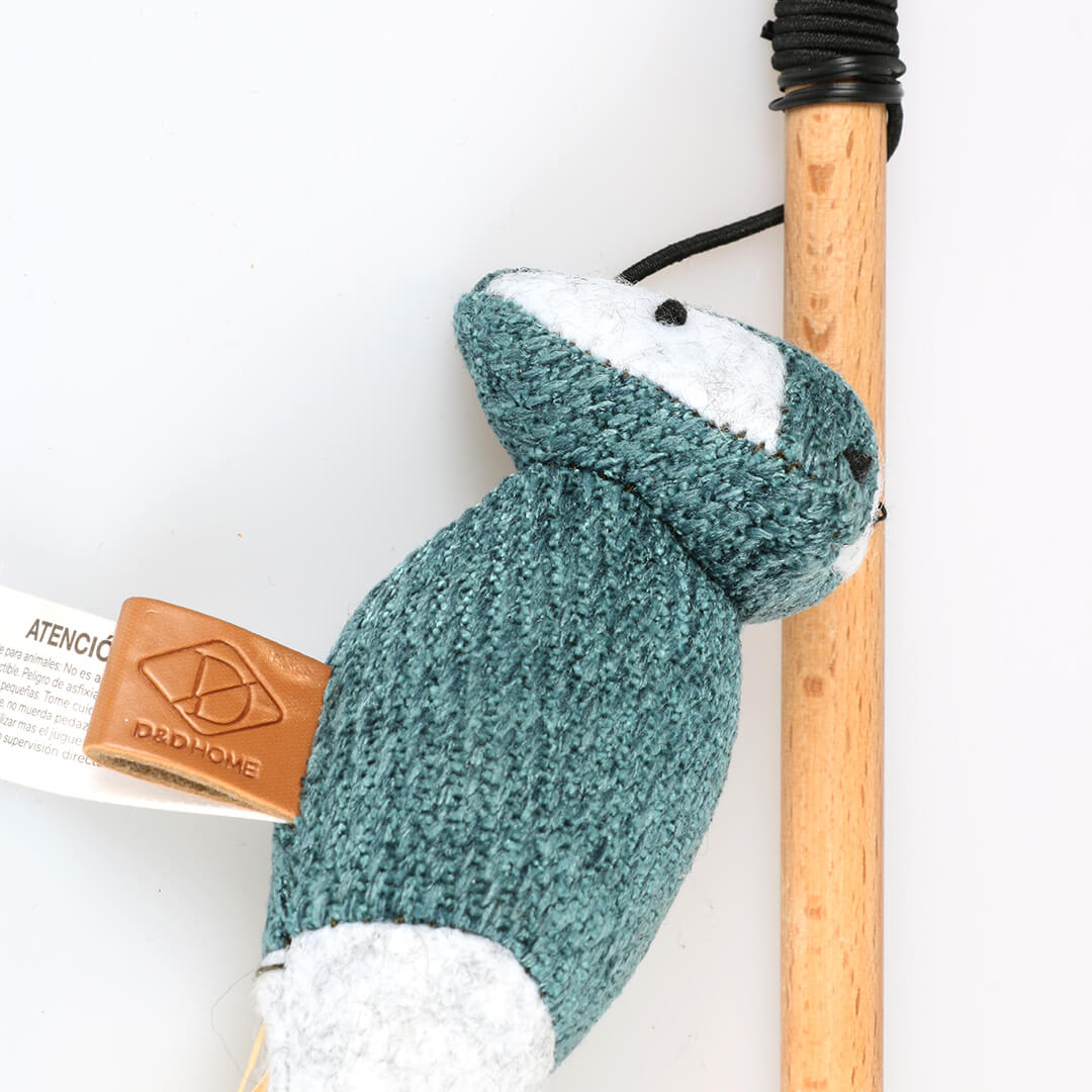 Blaue Katzen Spielangel