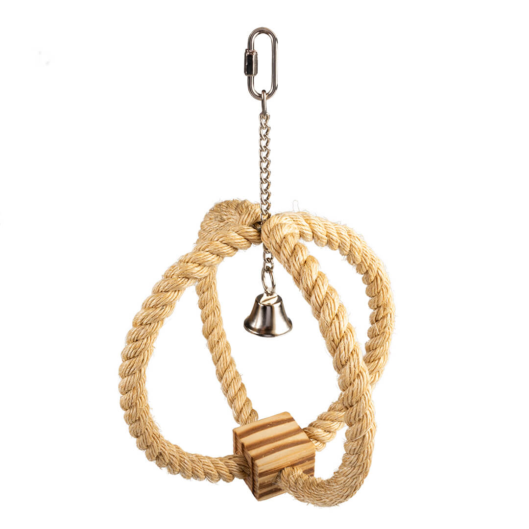 Schaukelkrone aus Sisal