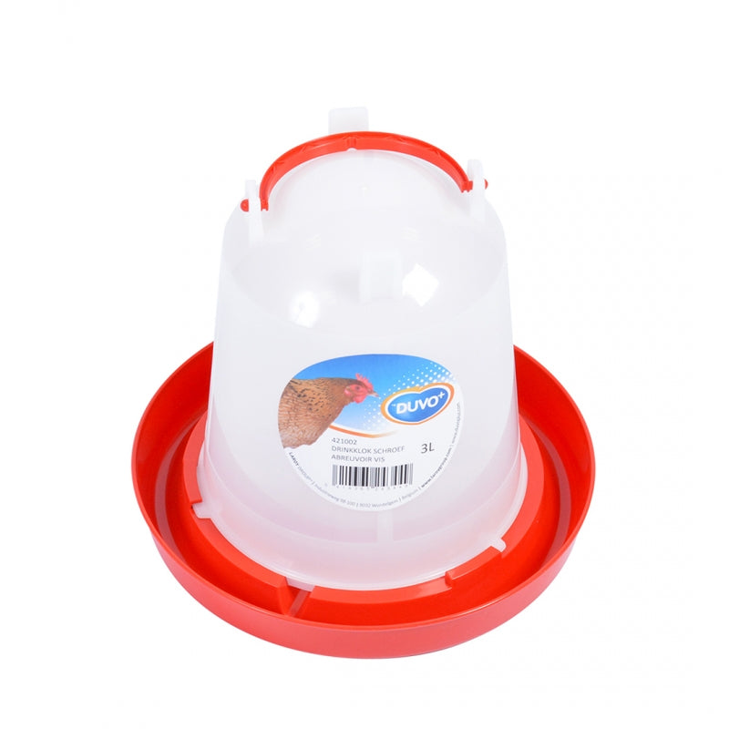 Wassertränke für Hühner und Geflügel