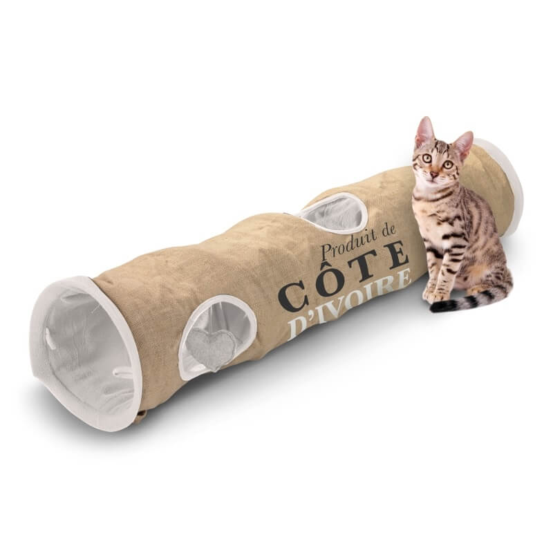 ebi Katzentunnel aus Jute