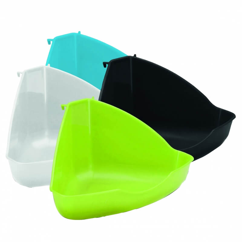 Ecktoilette für Kaninchen und Nager