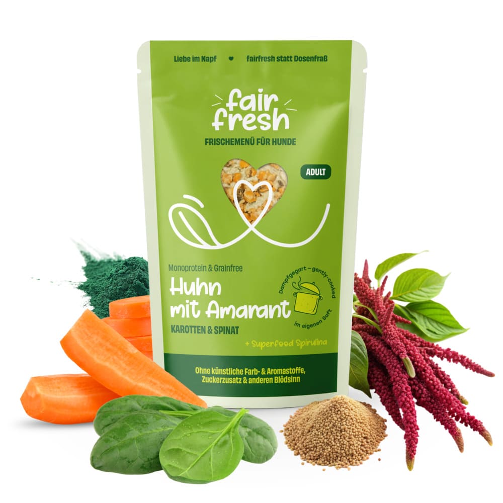 FairFresh Komplettmenü Huhn mit Amaranth