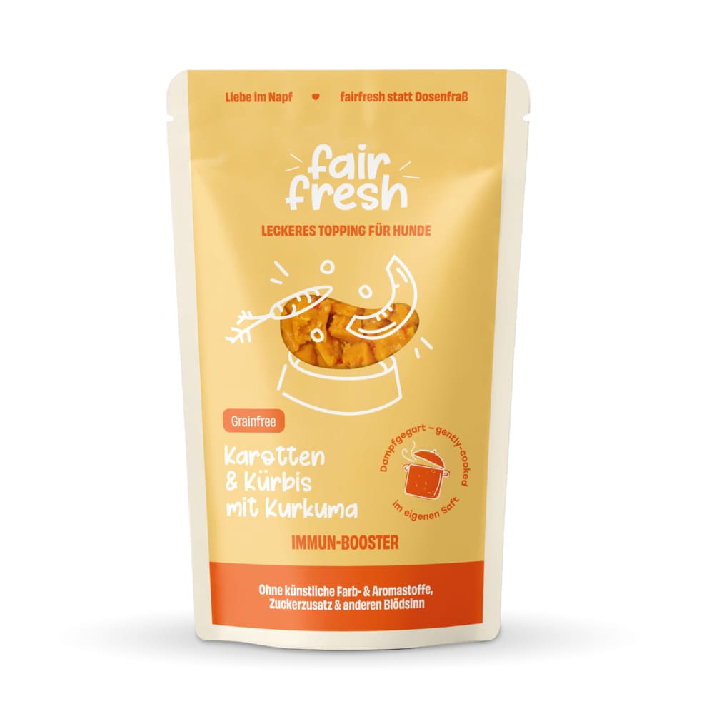 Fairfresh Topping Karotte Kürbis Kurkuma