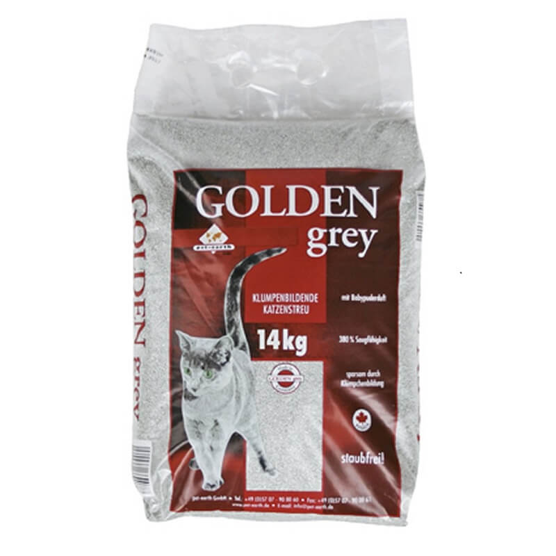 Golden Grey Katzenstreu mit Babypuder