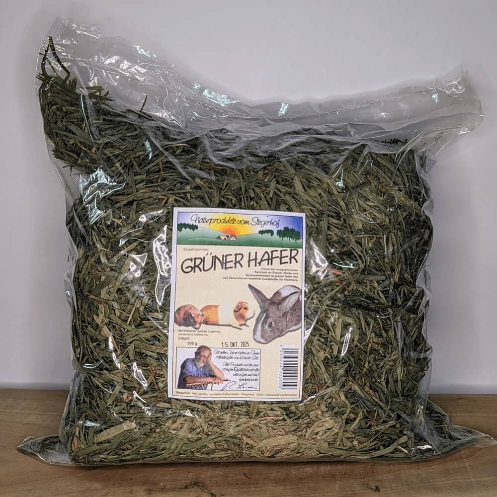 Grüner Hafer - Grünhafer für Tiere