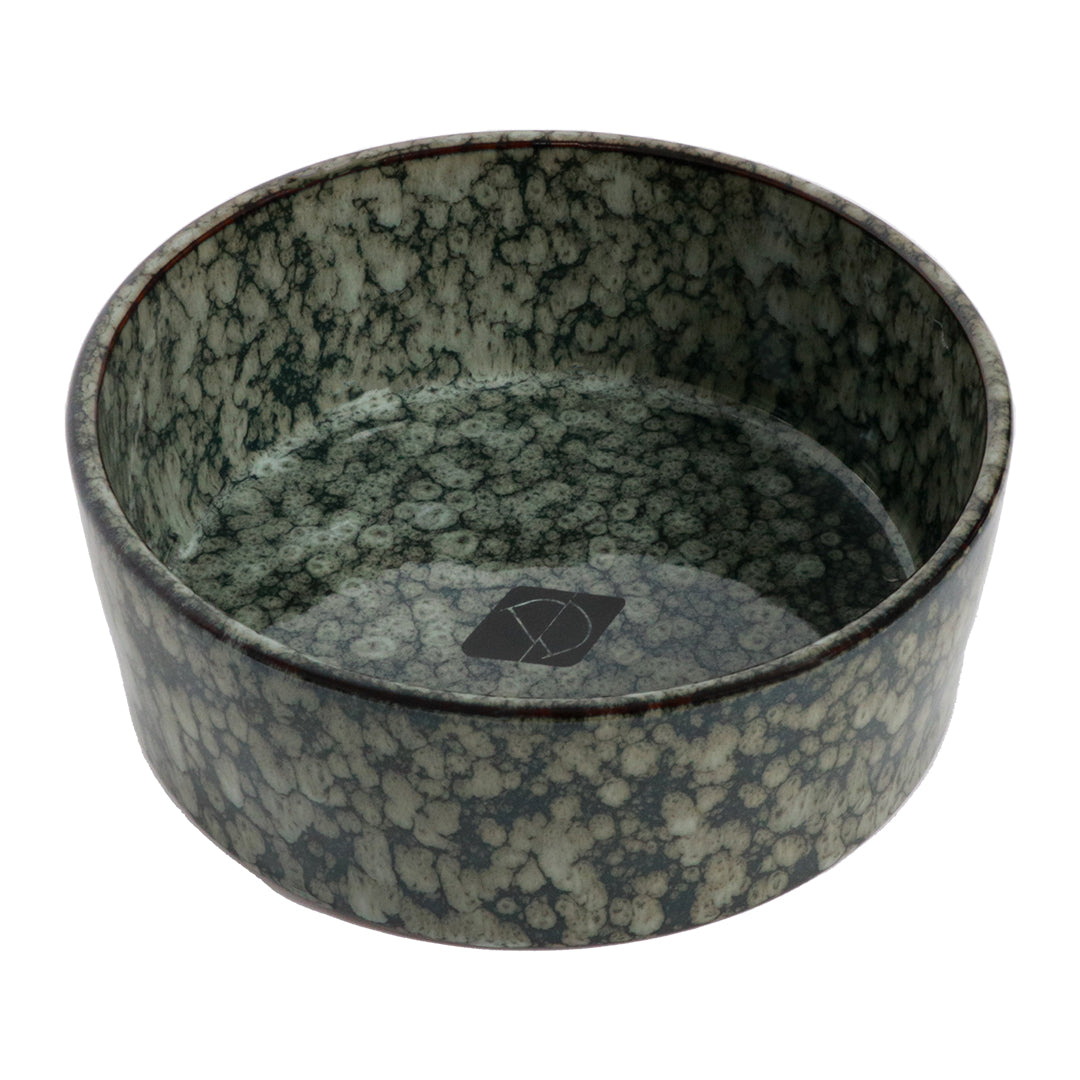 Keramik Hundenapf Jasper green marble