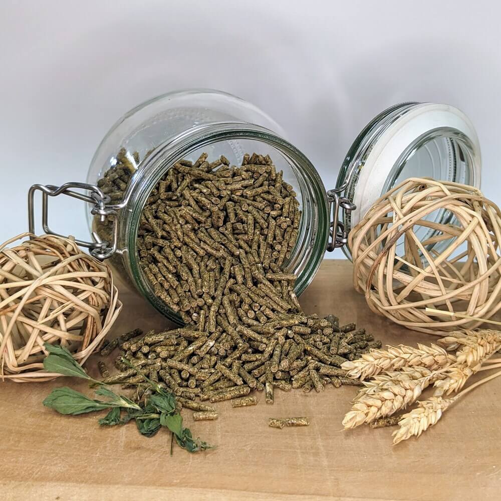 Kaninchen Pressfutter