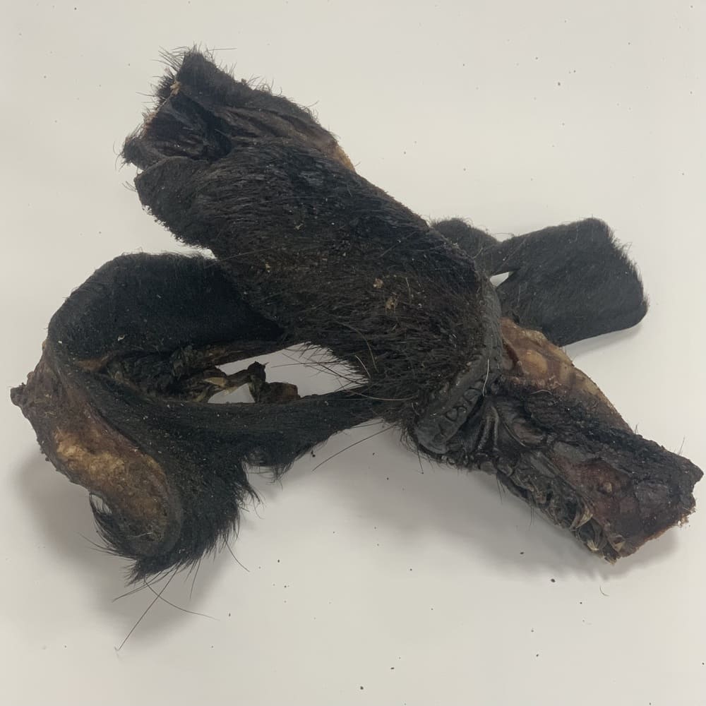 Rinderlefzen mit Fellansatz