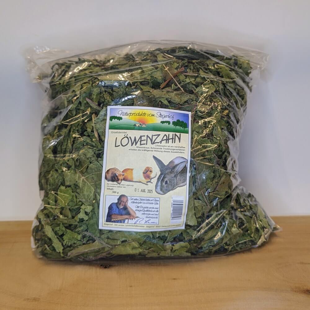 Stegerhof Löwenzahn getrocknet