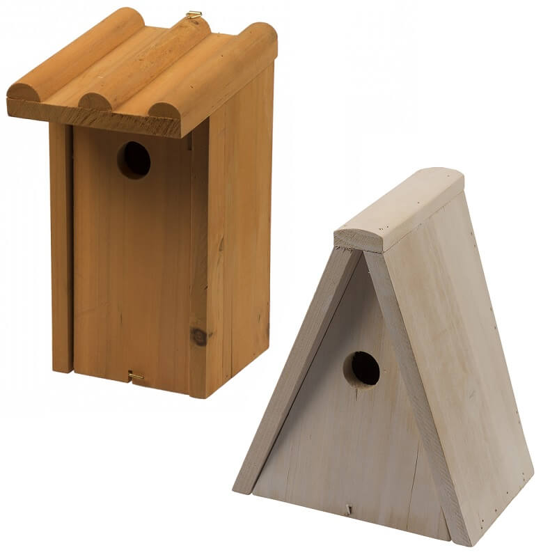 Nistkasten mit Schrägdach