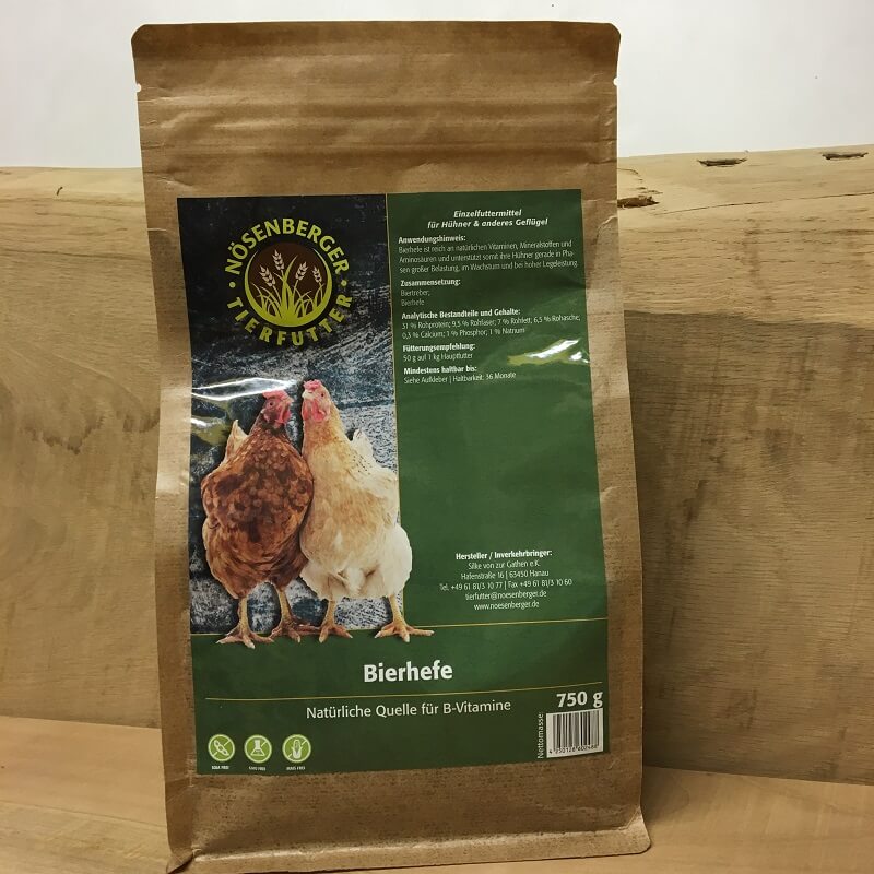 Bierhefe für Hühner und Geflügel