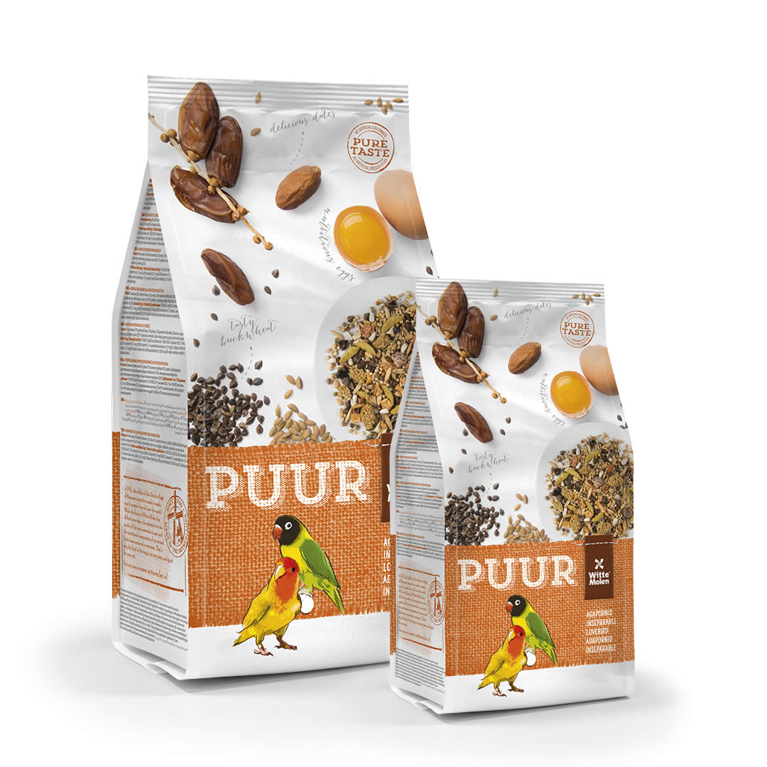 Witte Molen PUUR Agapornidenfutter Beutel