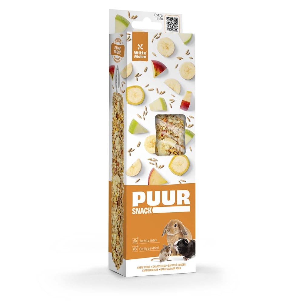 Puur XXL Nagersticks mit Erdnüssen und Kokos