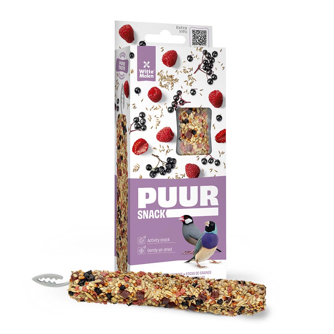 Puur Sticks für Exoten Himbeere & Holunderbeere