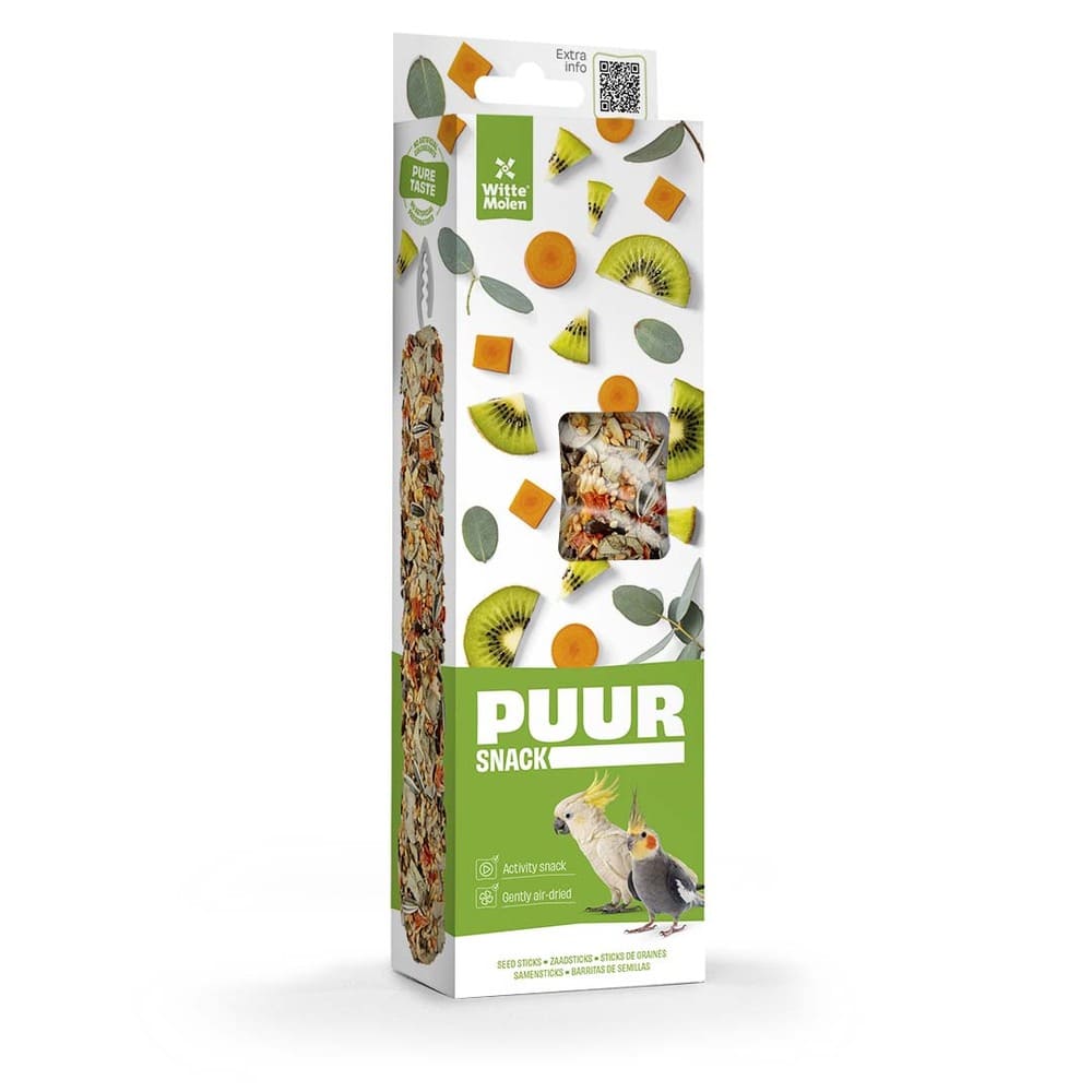 Puur Großsittich Sticks Kiwi Eukalyptus