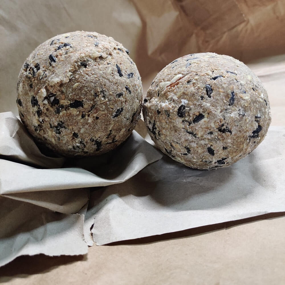 Riesen Meisenknödel ohne Netz