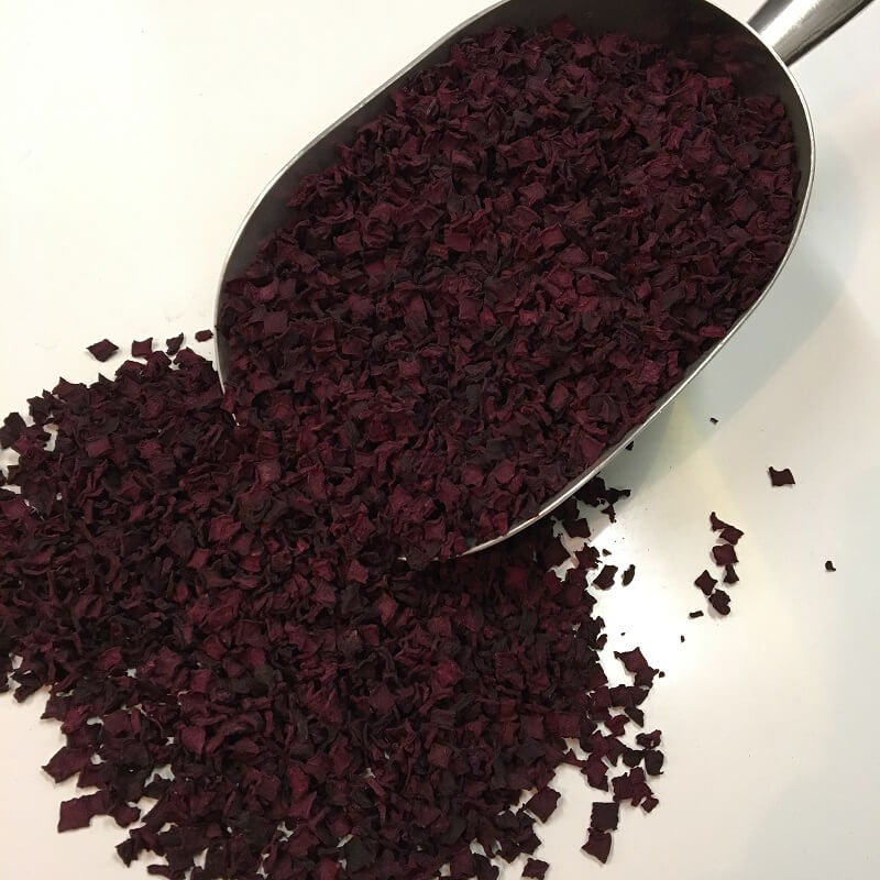 getrocknete rote Beete für Hund und Nager