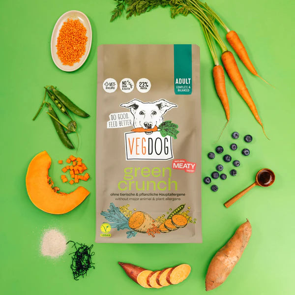 VegDog Green Crunch Trockenfutter