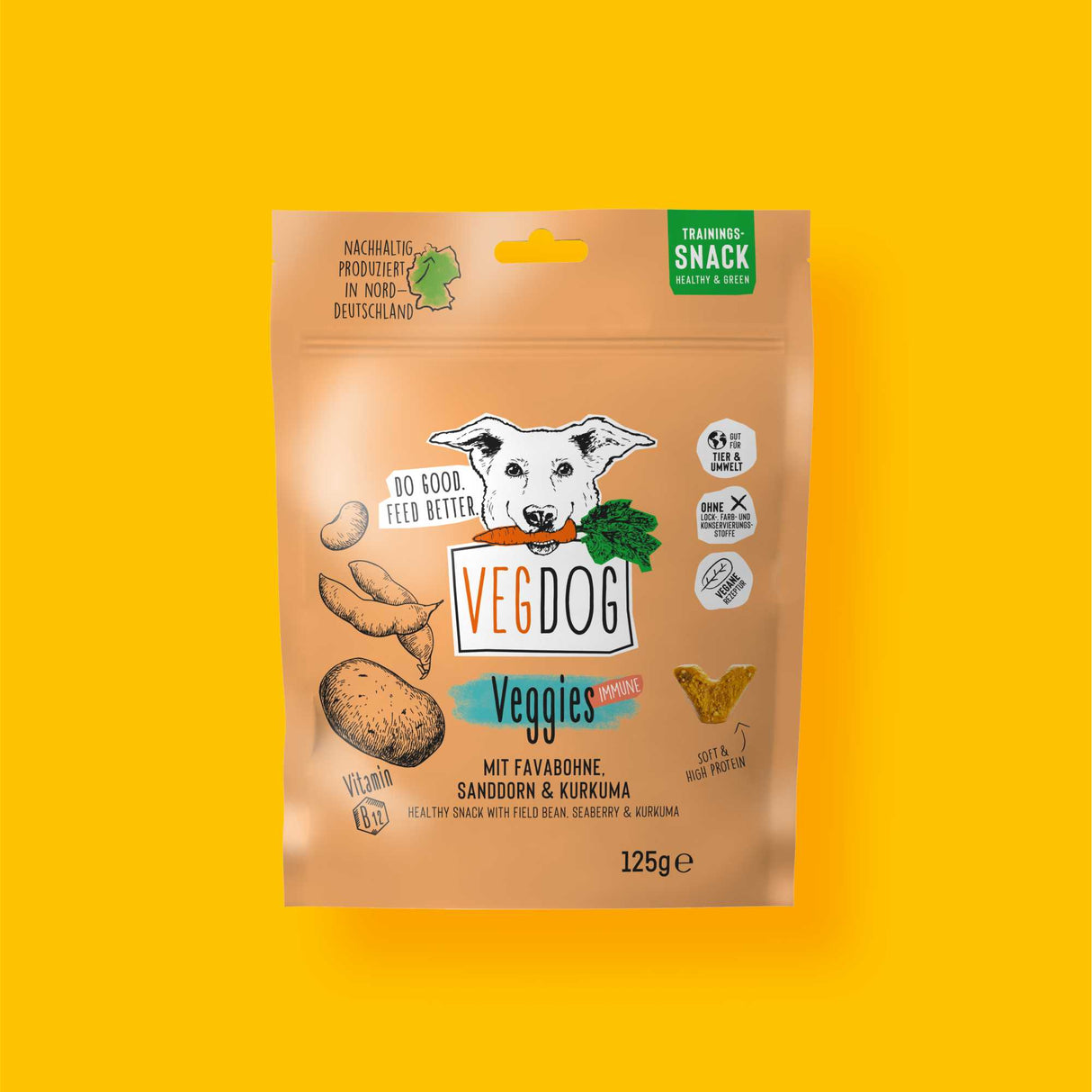 VegDog Veggies Immune Hundesnacks fürs Immunsystem