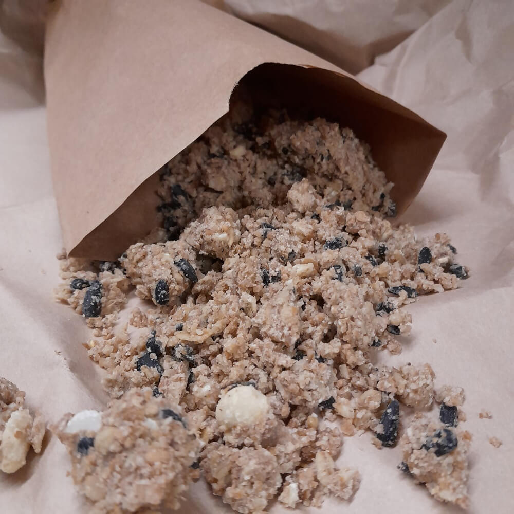 Wildvogelfutter Topping Meisen Crumble