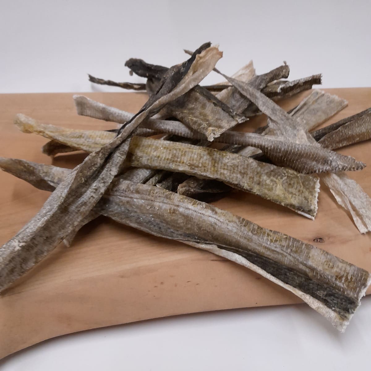 Wuffelz Fischhaut für Hunde vom Kabeljau