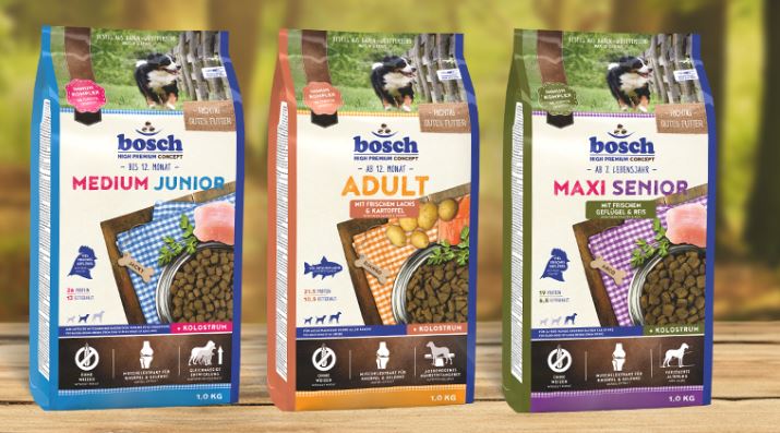 Relaunch der High Premium Concept Produkte von bosch- Tiernahrung