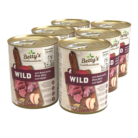 Bettys Komplettmenü Wild mit Rote Beete