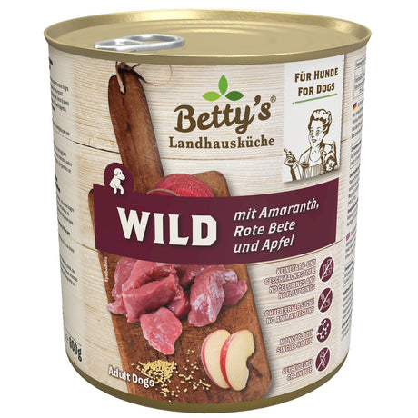 Bettys Komplettmenü Wild mit Rote Beete