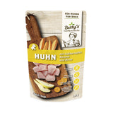 Bettys Frischebeutel Huhn mit Süßkartoffel für Hunde