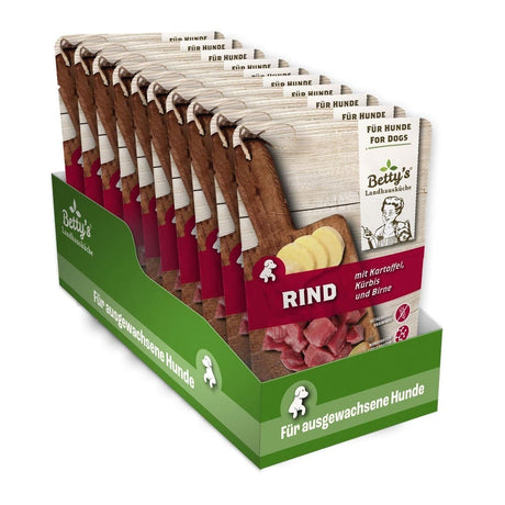 Bettys Hund Frischebeutel Rind mit Kartoffel
