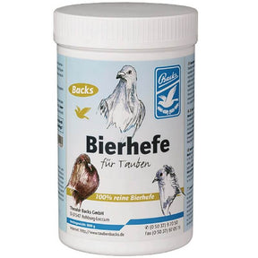 Backs Bierhefe für Tauben