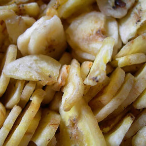 Getrocknete Bananen für Papageien, Kaninchen und Nager