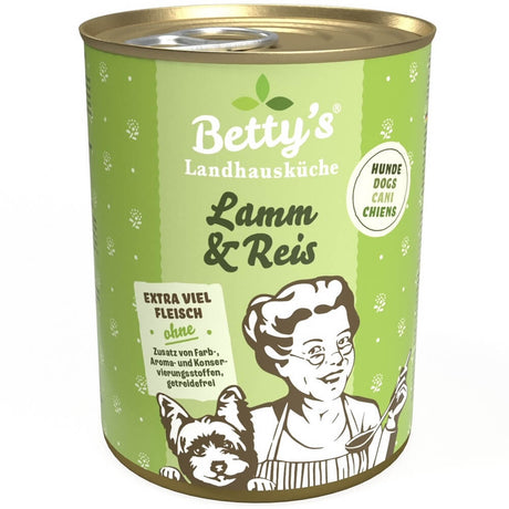 Landhausküche Hunde Lamm und Reis