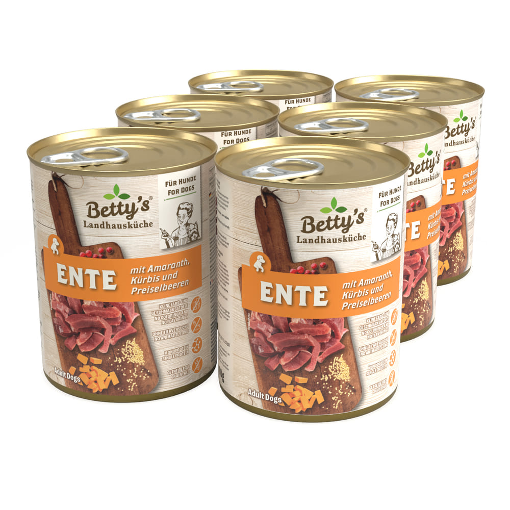 Bettys Komplettmenü Ente mit Amaranth