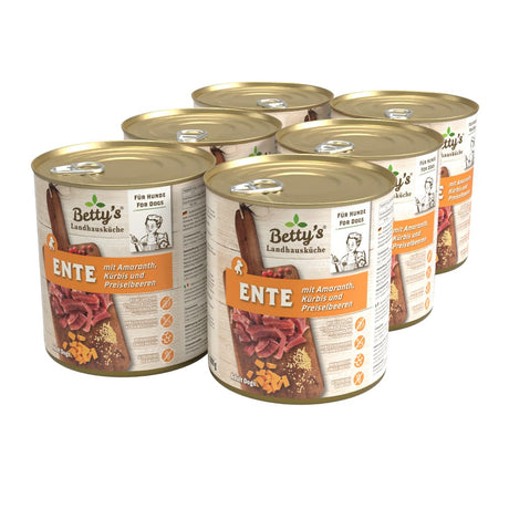 Bettys Komplettmenü Ente mit Amaranth