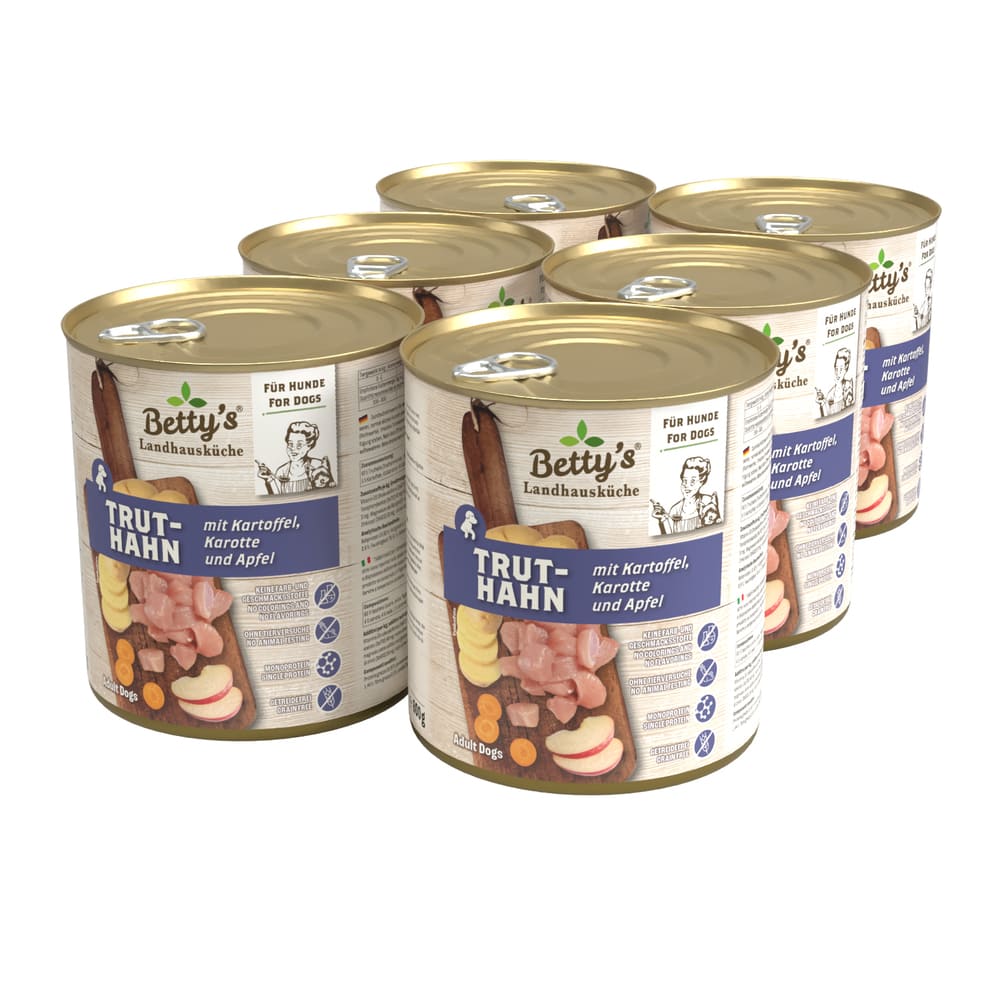 Bettys Komplettmenü Truthahn 800g VE